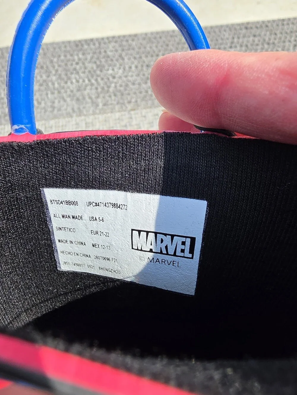 Marvel Kids Spiderman Rain Boots